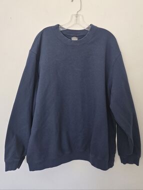 GAP Men's Navy Crewneck Sweatshirt | XXL